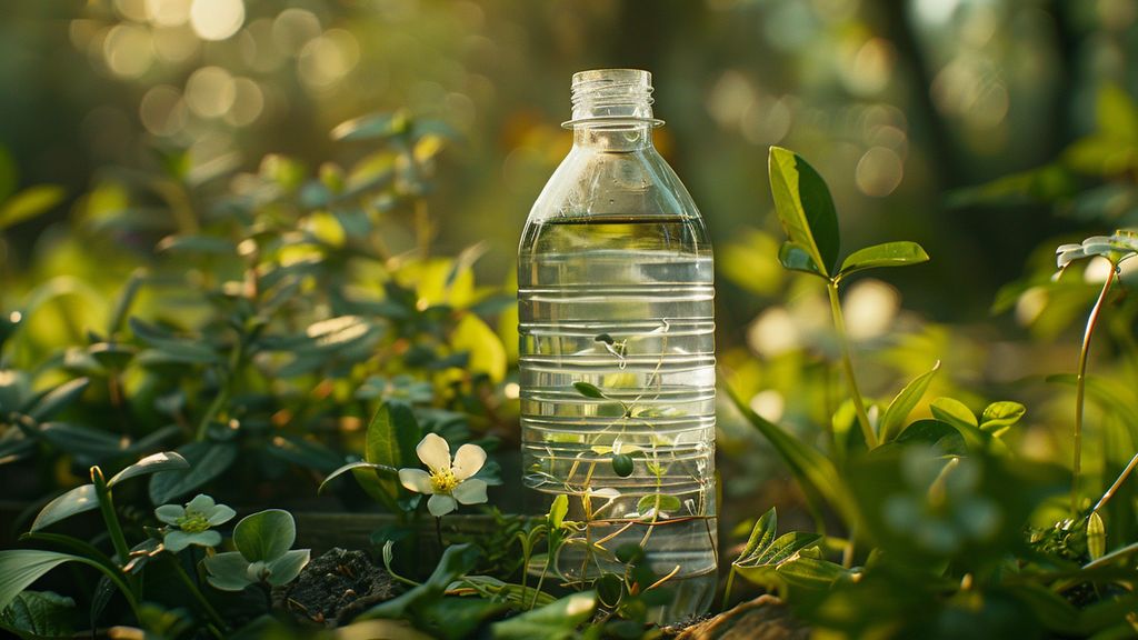 Everyday items like plastic bottles combined with natural ingredients for traps