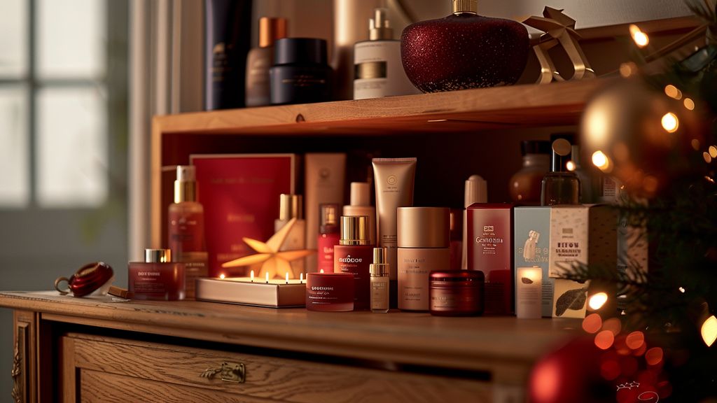 Beauty Advent calendar, for selfcare with cosmetic products