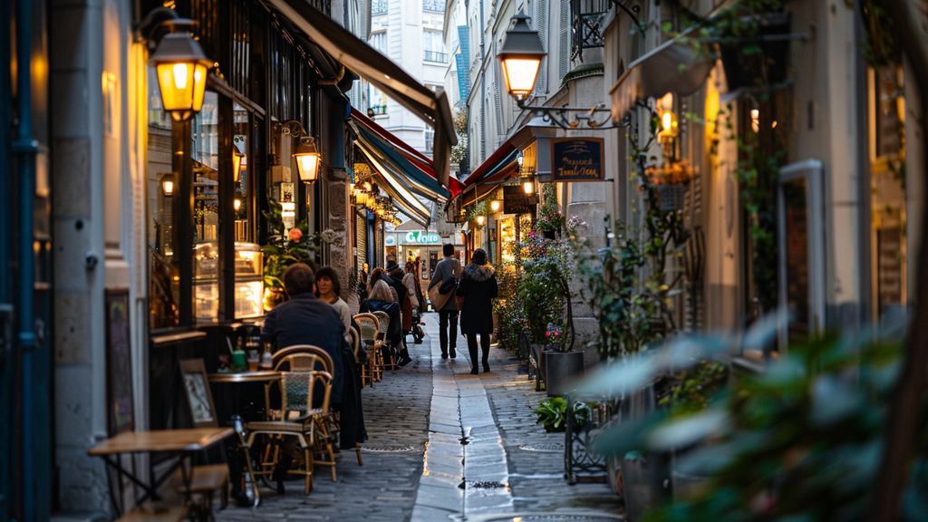 Uncover secret food spots in the picturesque passages of Paris.