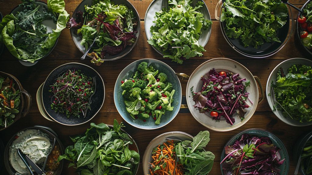 Les différentes variétés de salades vertes et leurs caractéristiques