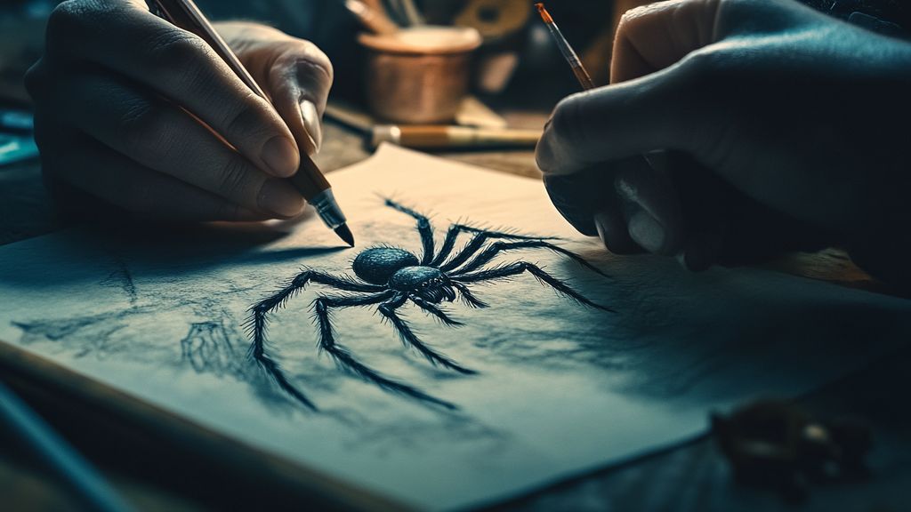 Araignée dessin halloween : astuces et ressources pour des créations effrayantes