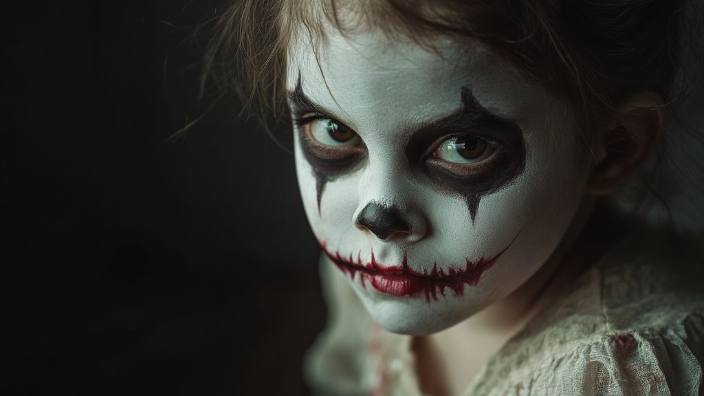 Des idées de maquillage halloween enfant pour une fête effrayante et amusante