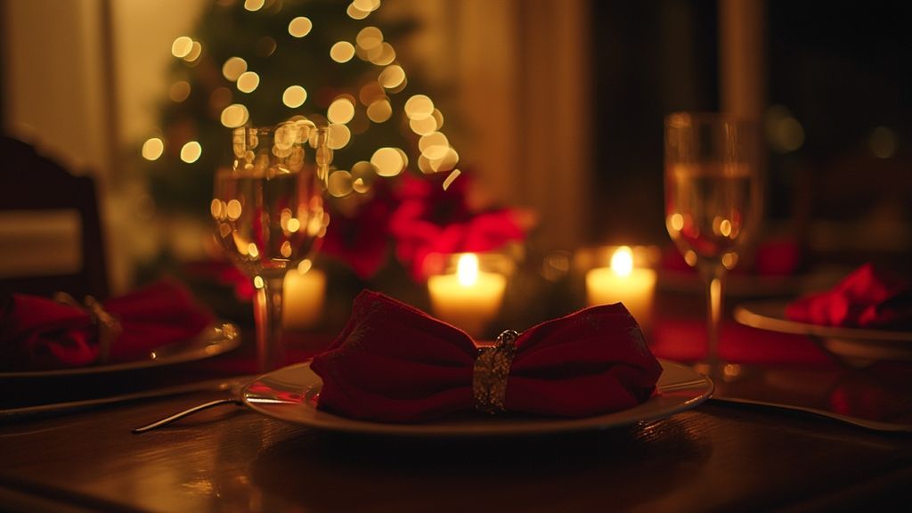 Comment créer un pliage serviette père noël pour une table de Noël féérique