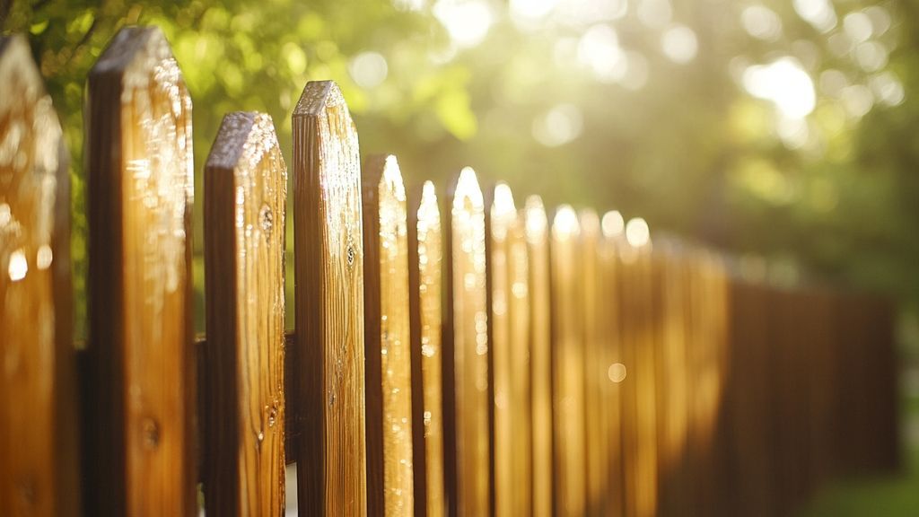 Créer votre propre clôture pas cher en panneaux de bois