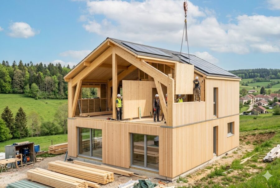 RE2025 : pourquoi la maison en bois est la solution pour respecter la nouvelle réglementation environnementale ?
